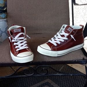 CONVERSE ALL STAR Leather Sneakers